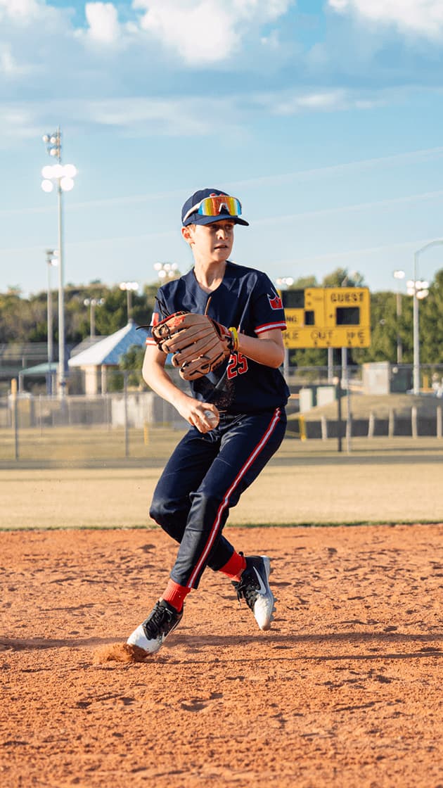 Midtown Monarchs baseball player